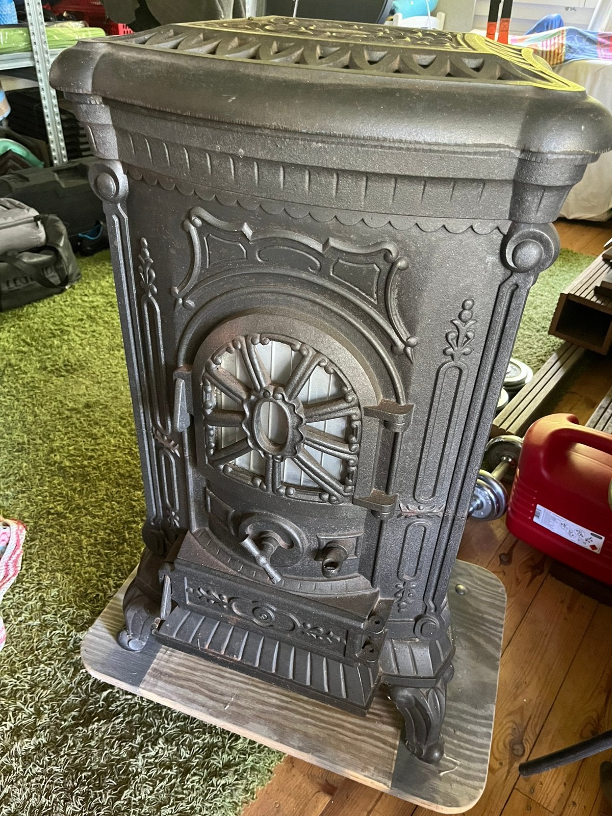 Dauphin klassieke gaskachel 9,5kW, Ophalen, Gebruikt, Gas, Vrijstaand