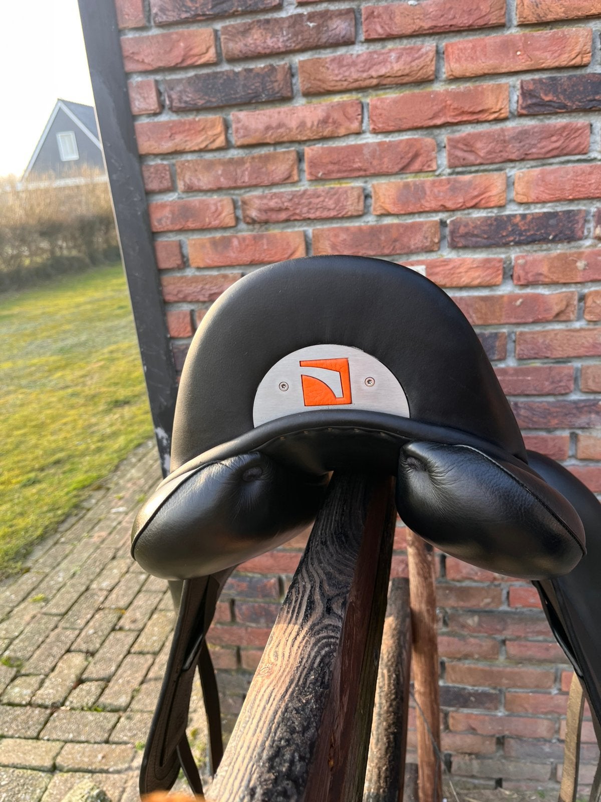 Childeric zadel 17inch, Ophalen of Verzenden, Zo goed als nieuw, Dressuur
