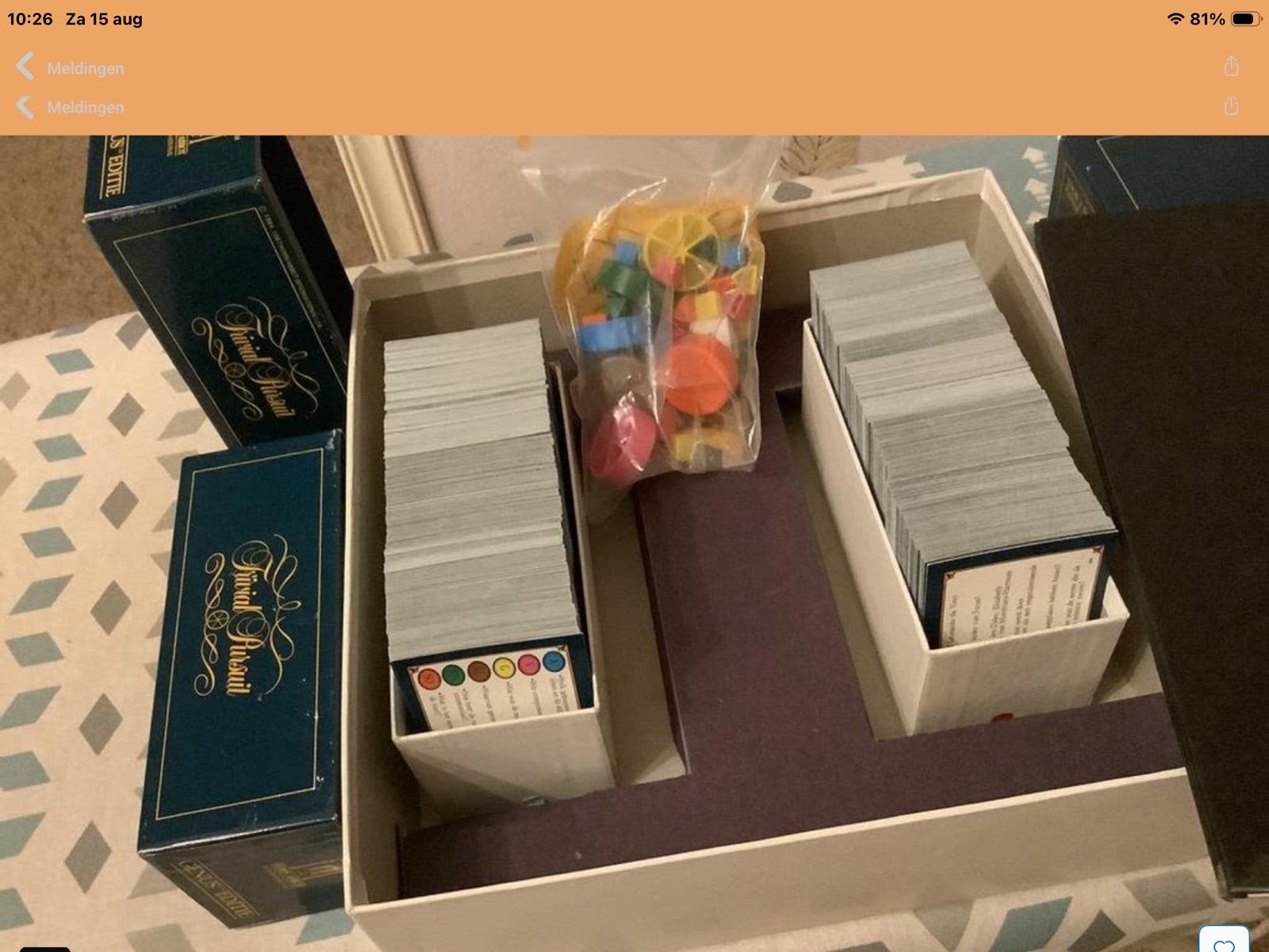 Trivial Pursuit Genus Editie - Tweede Editie, Hobby en Vrije tijd, Gezelschapsspellen | Bordspellen, Een of twee spelers, Ophalen of Verzenden
