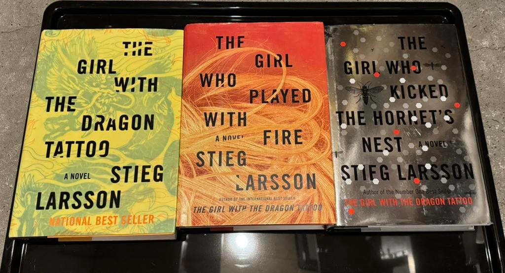 Millenium Stieg Larsson (hardcover), Ophalen, Zo goed als nieuw