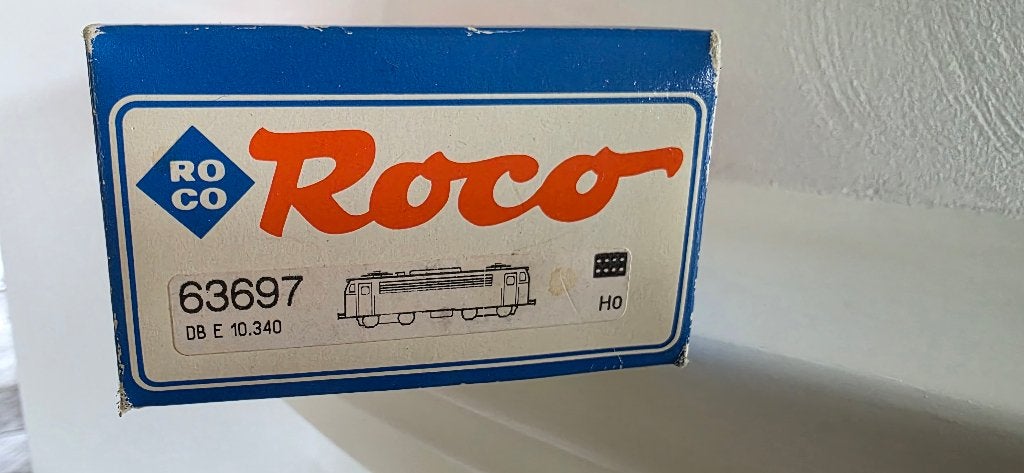 Roco 63697 H0 Elektrische locomotief E10 van de DB, Ophalen of Verzenden, Zo goed als nieuw, Roco, Analoog