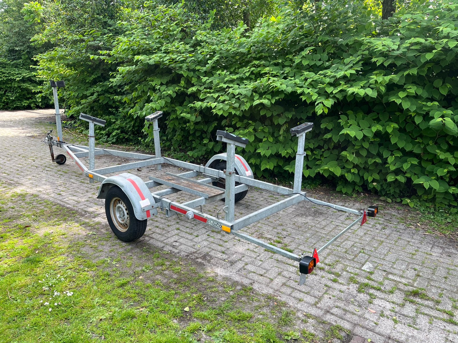 Damco kielboot trailer., Watersport en Boten, Ophalen of Verzenden, Gebruikt