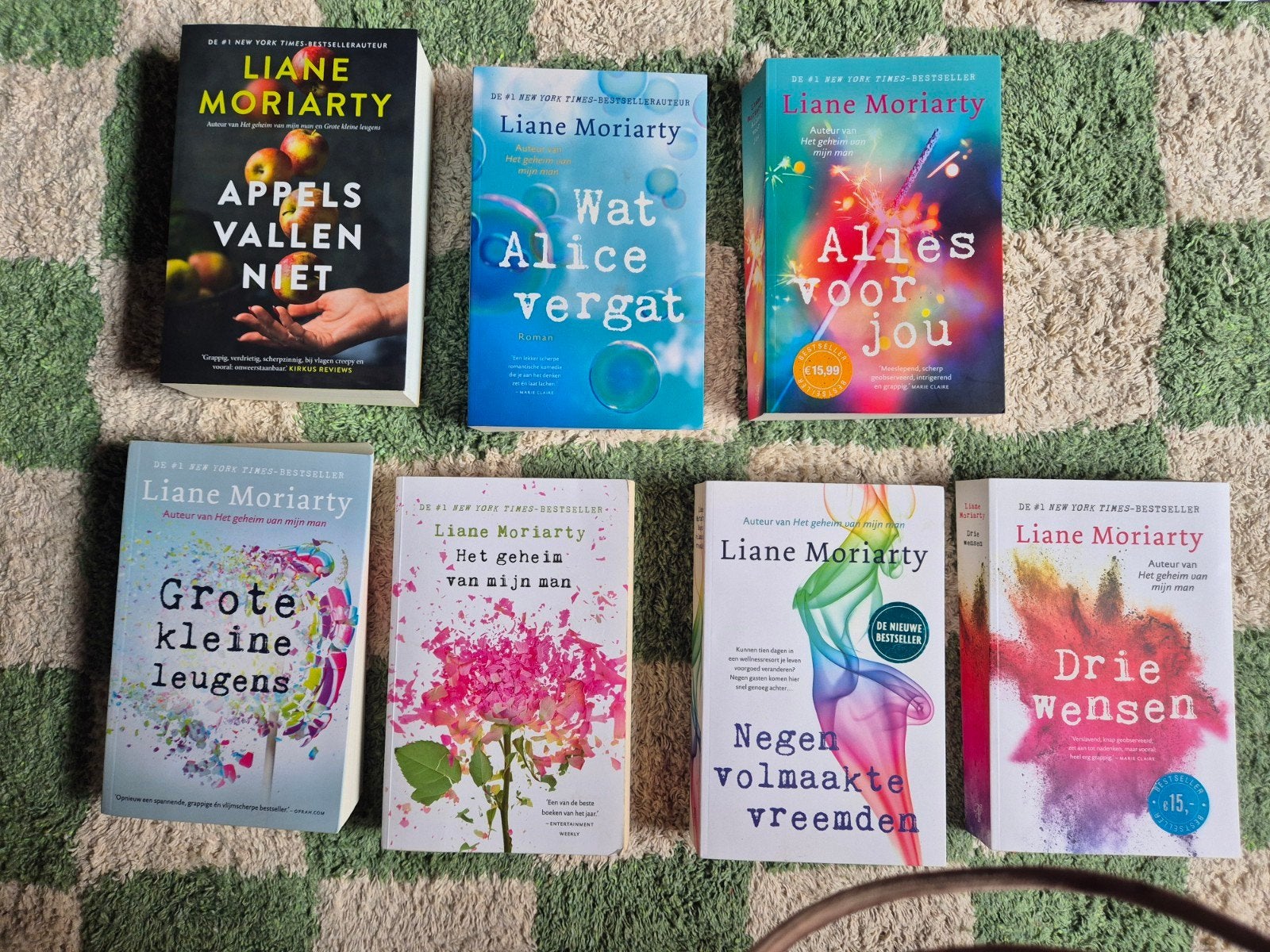 Liane Moriarty Boekenpakket - 7 Romans, Ophalen of Verzenden, Gelezen, Liane Moriarty, Nederland