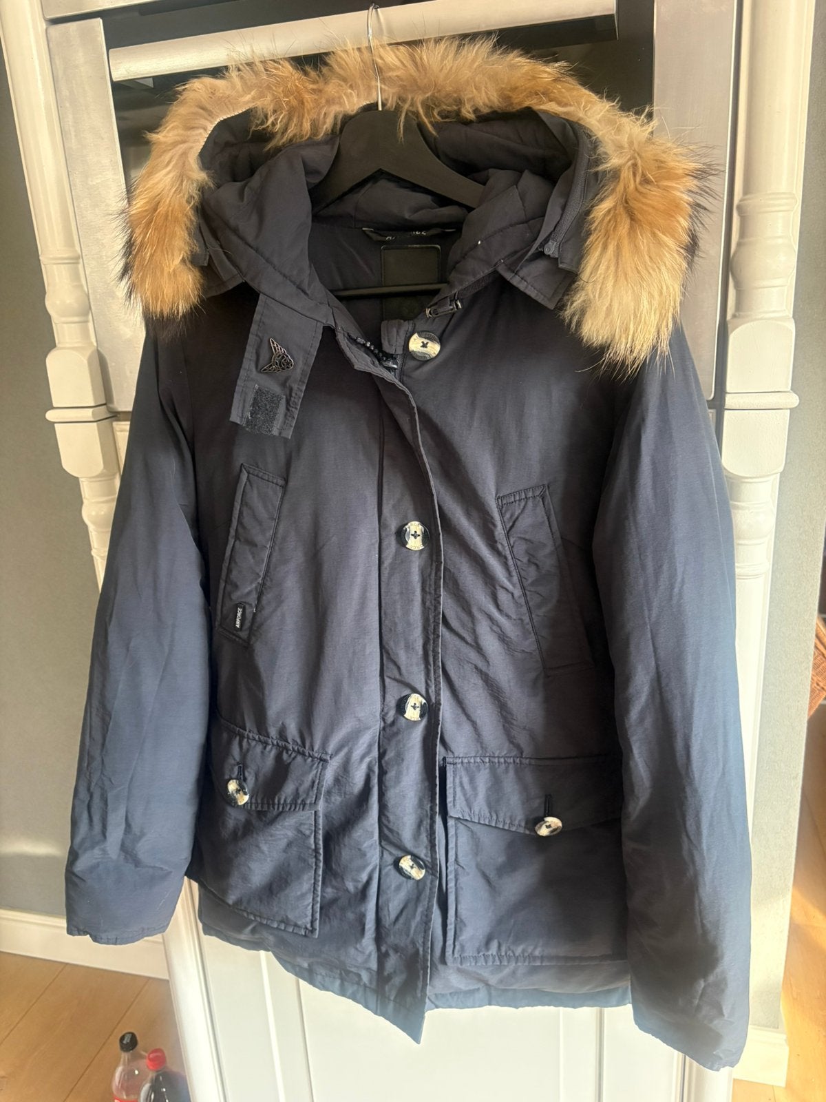 Airforce prachtige zgan donkerblauwe winterjas maat m, Ophalen of Verzenden, Zo goed als nieuw, Maat 38/40 (M), Blauw