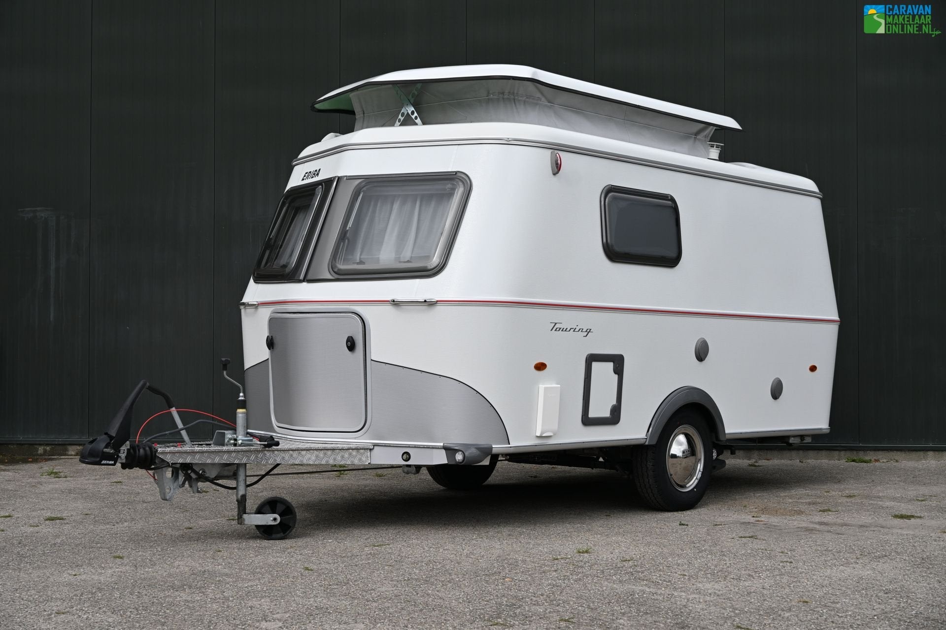 Eriba Touring Triton 430 Mover Cass.luifel Boiler COMPLEET!, Caravans en Kamperen, Caravans, Kachel, 4 tot 5 meter, Eriba, Bedrijf