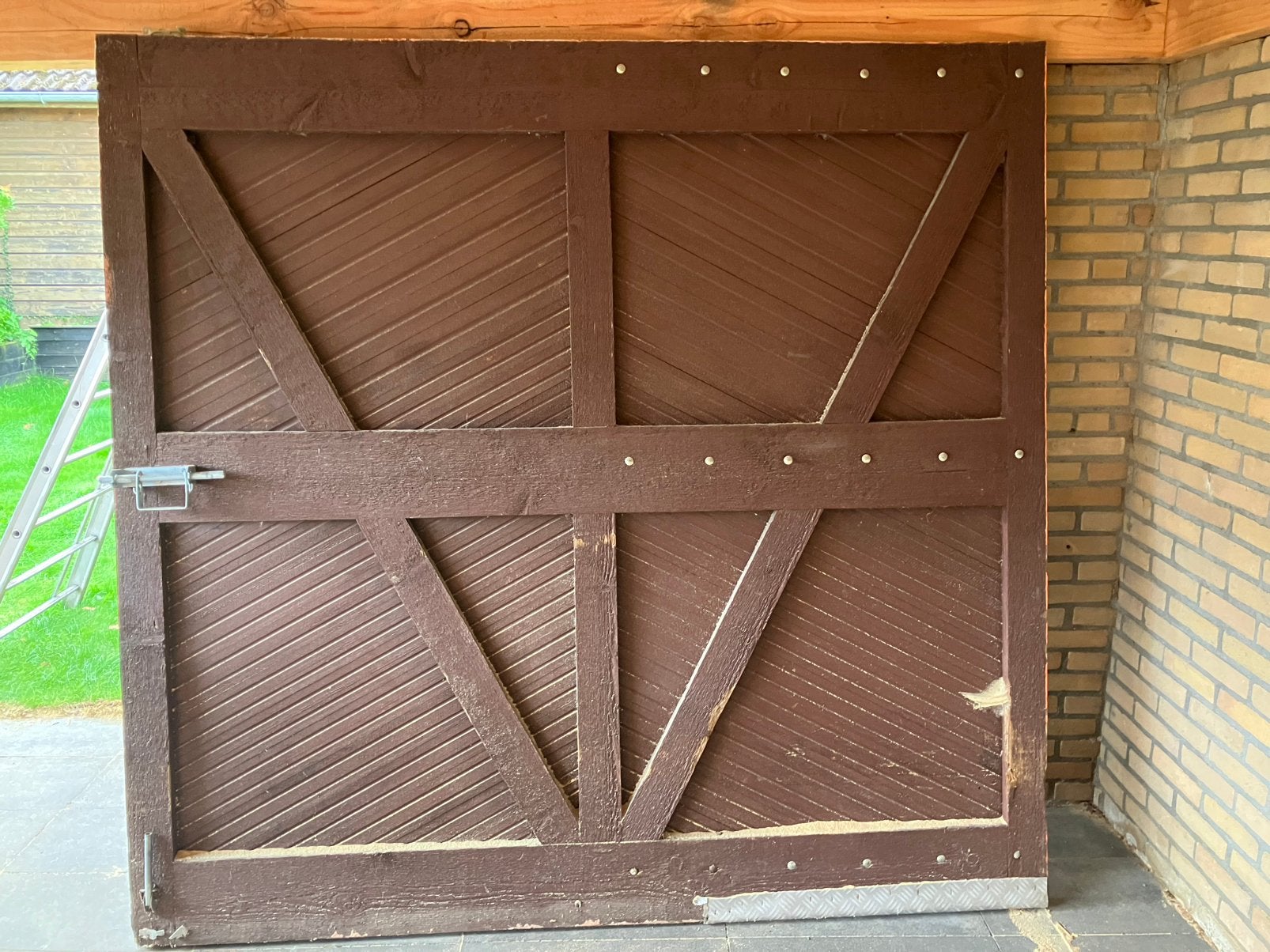 Deur, opknapper. Gratis, Doe-het-zelf en Verbouw, Deuren en Horren, Ophalen, Gebruikt, 120 cm of meer, Minder dan 200 cm
