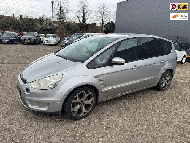 Ford S-Max 2.5-20V Turbo, '07, motor defect, loop of sloop !, Voorwielaandrijving, Gebruikt, Leder en Stof, 2521 cc