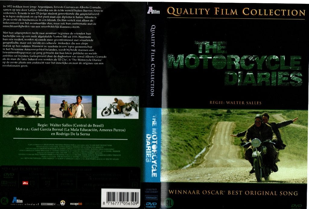 The motorcycle diaries, Alle leeftijden, Ophalen of Verzenden, Zo goed als nieuw