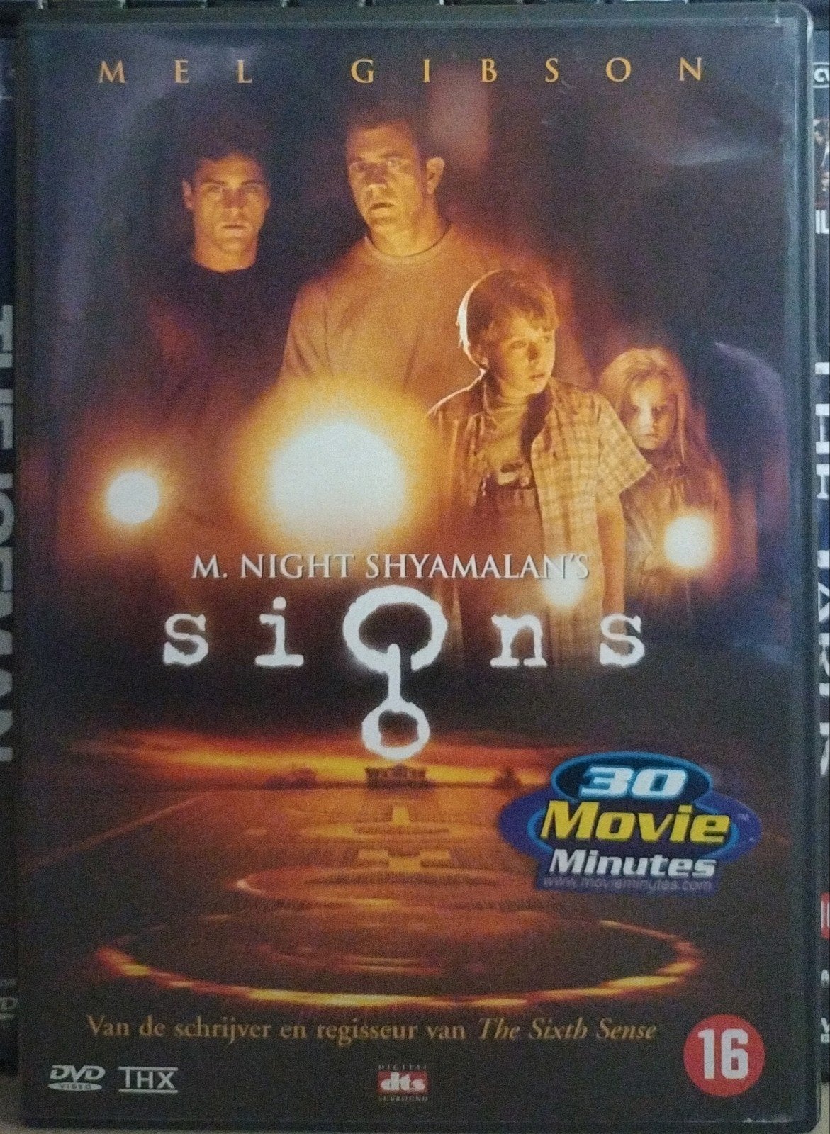 Signs (M. Night Shyamalan) DVD - Mel Gibson, Vanaf 16 jaar, Nederlands, Ophalen of Verzenden, Zo goed als nieuw