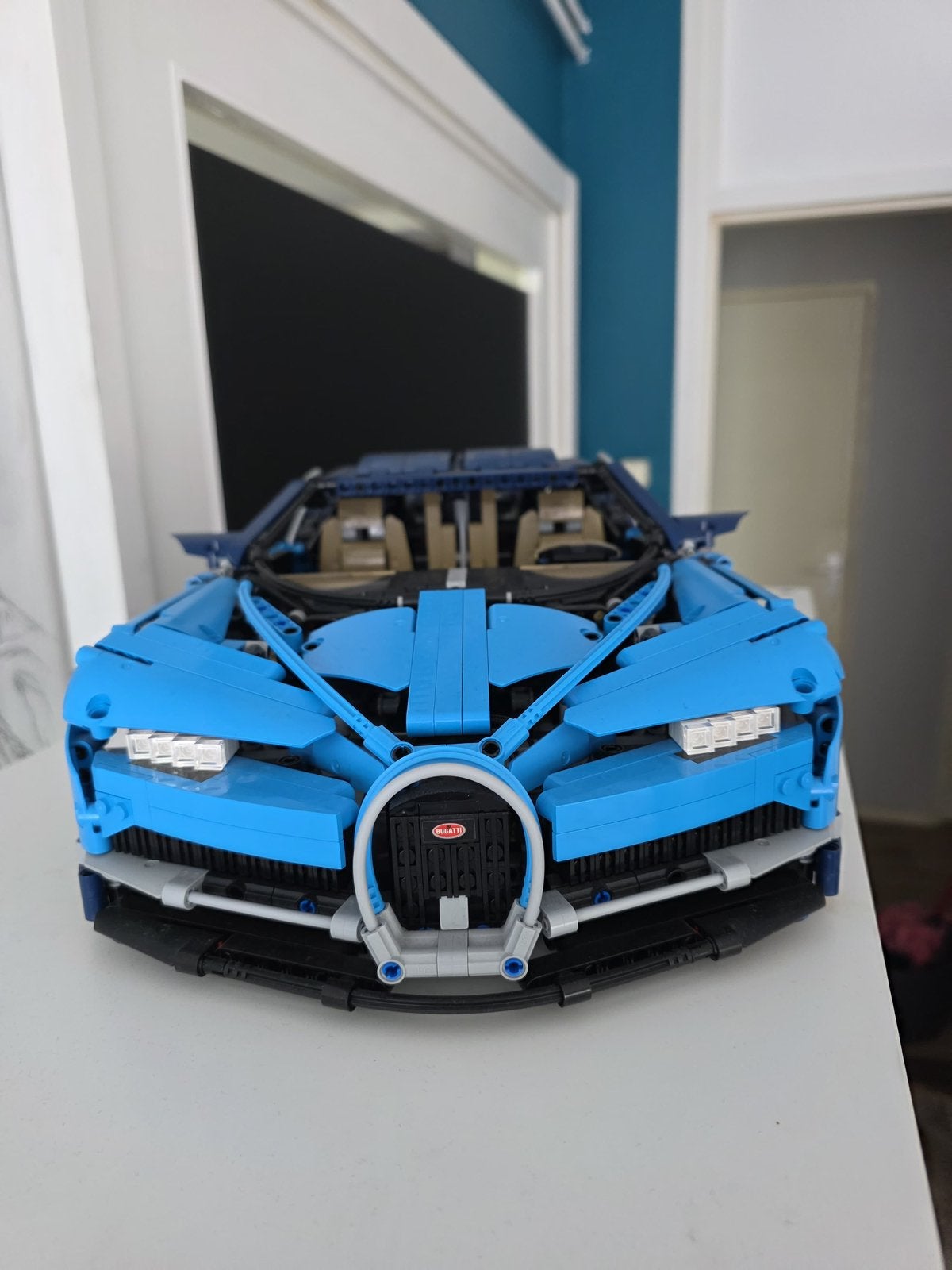 LEGO Technic Bugatti Chiron 42083 Compleet, Ophalen, Zo goed als nieuw, Overige merken