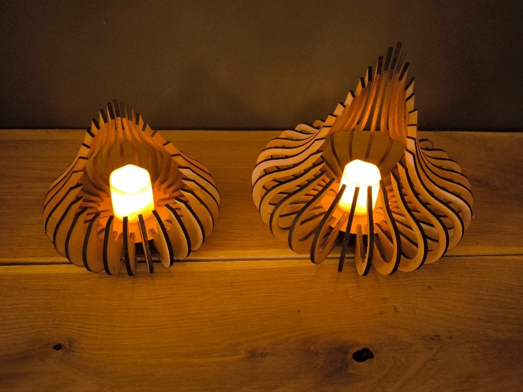 Theelicht houder, Overige kleuren, Nieuw, Ophalen of Verzenden, Hout