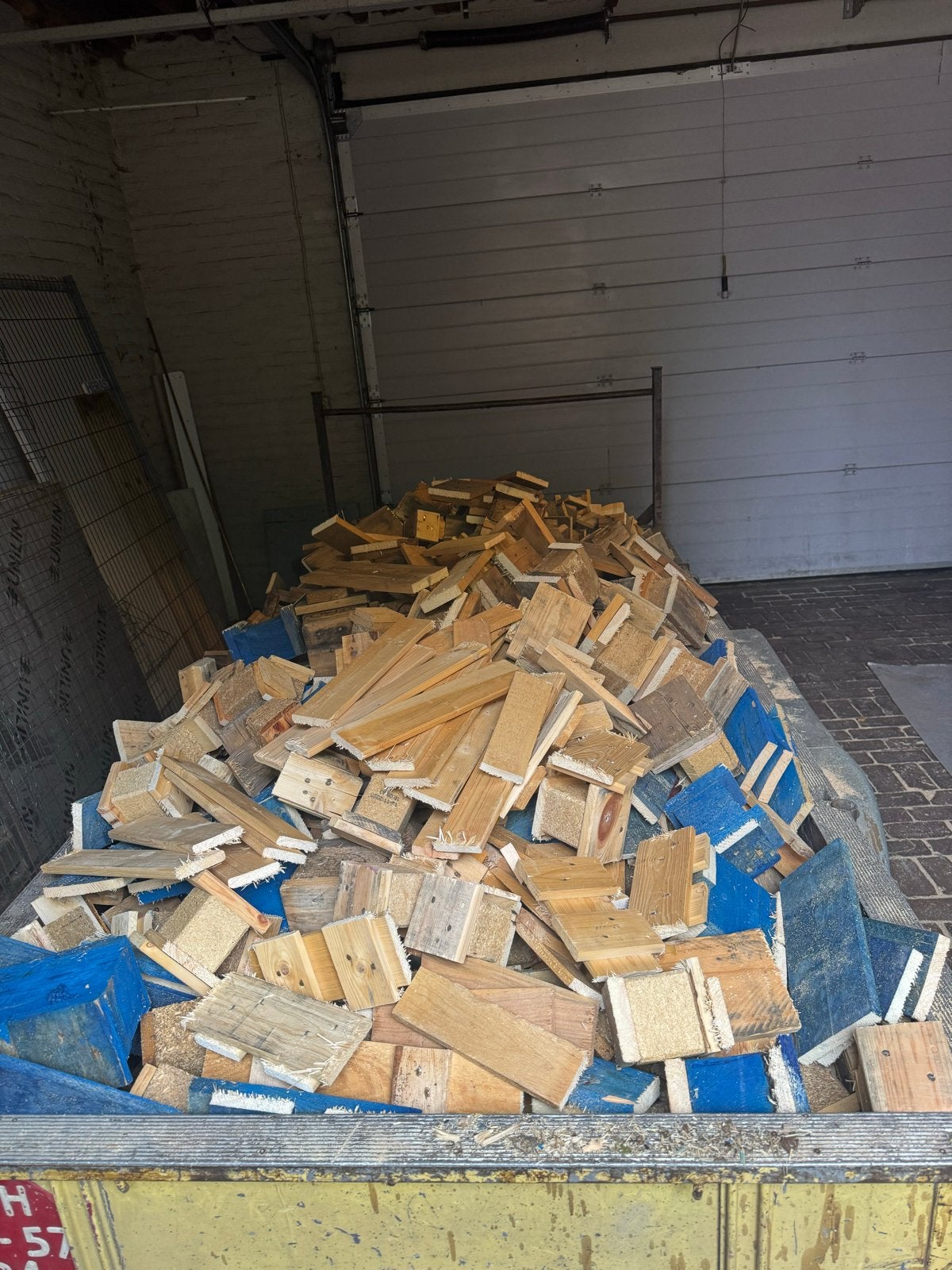 Houtblokken van diverse houtsoorten, Tuin en Terras, Haardhout, 3 tot 6 m³, Ophalen, Overige houtsoorten, Blokken
