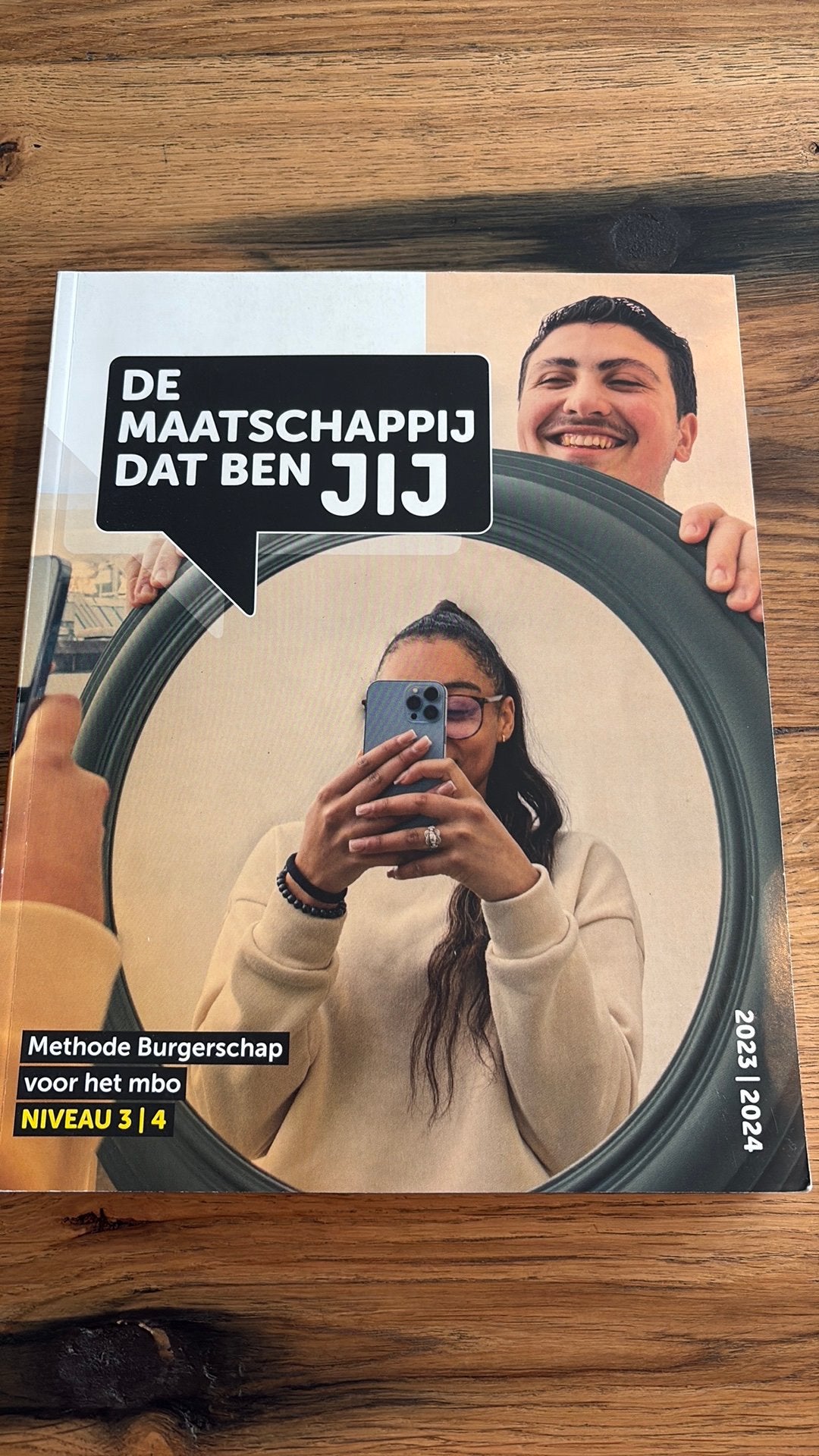 De maatschappij dat ben jij, Boeken, Schoolboeken, Ophalen of Verzenden, Zo goed als nieuw, Overige niveaus, Maatschappijleer