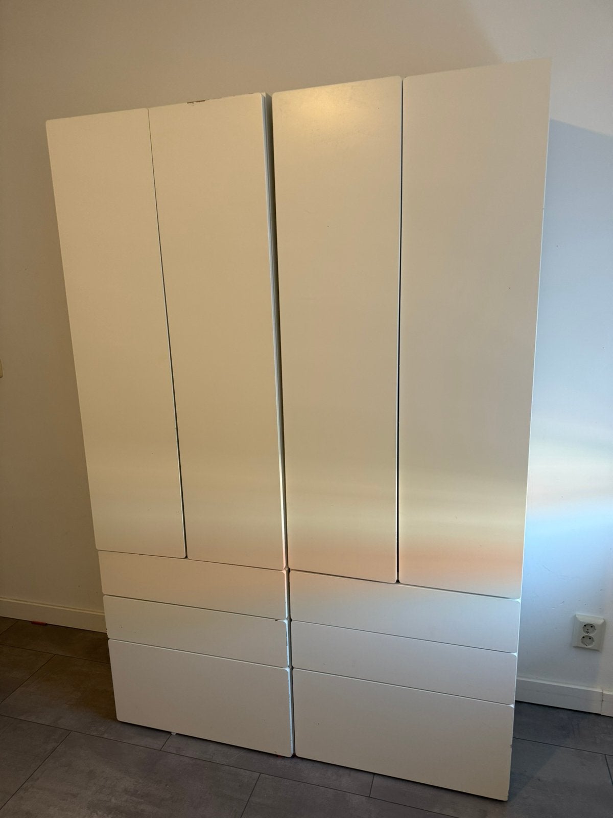 Smastad/plasta kledingkasten, Ophalen, 50 tot 100 cm, Zo goed als nieuw, 150 tot 200 cm