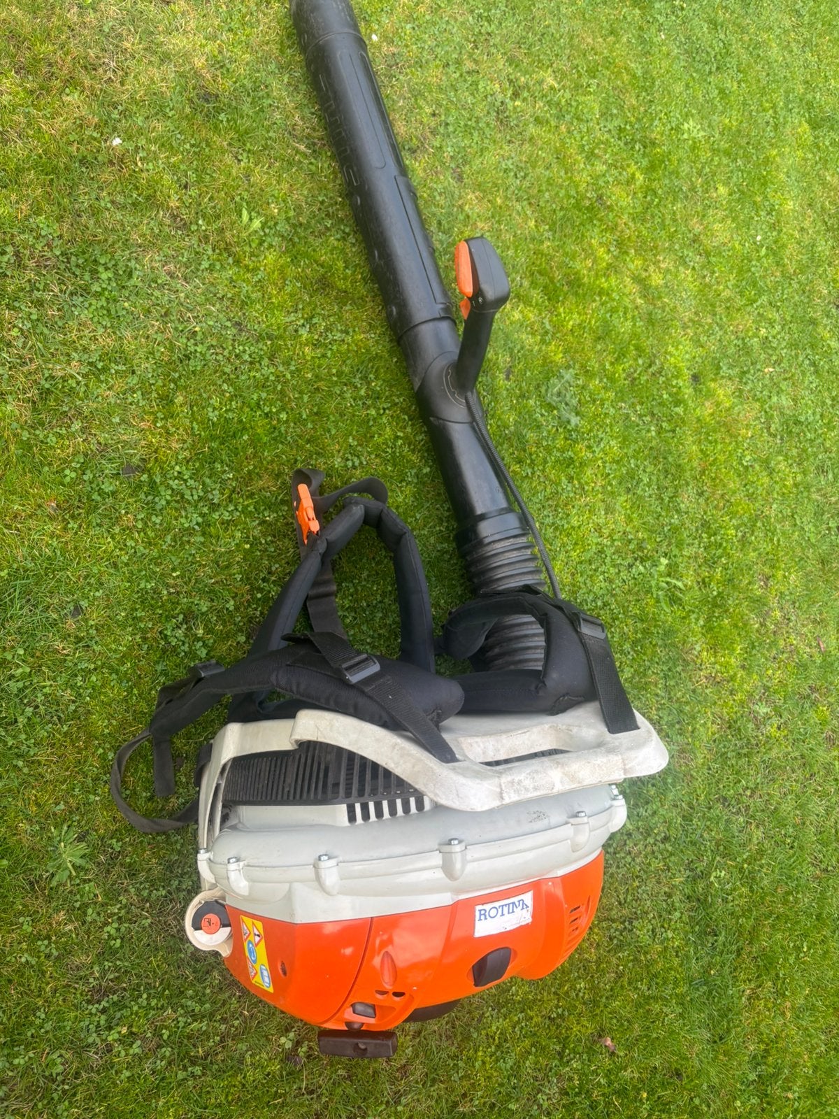 Stihl br 600, Ophalen, Zo goed als nieuw, Benzine