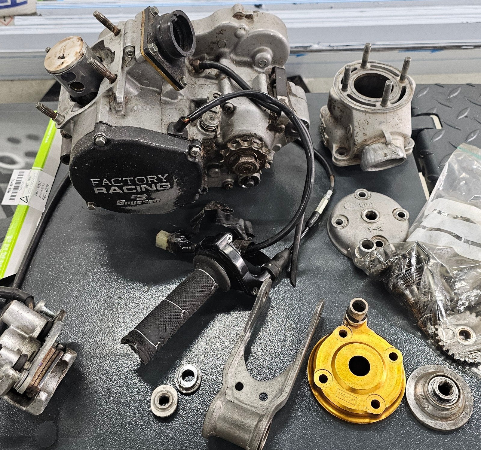 Yamaha YZ85 Motorblok en onderdelen - Gebruikt, Ophalen of Verzenden, Gebruikt