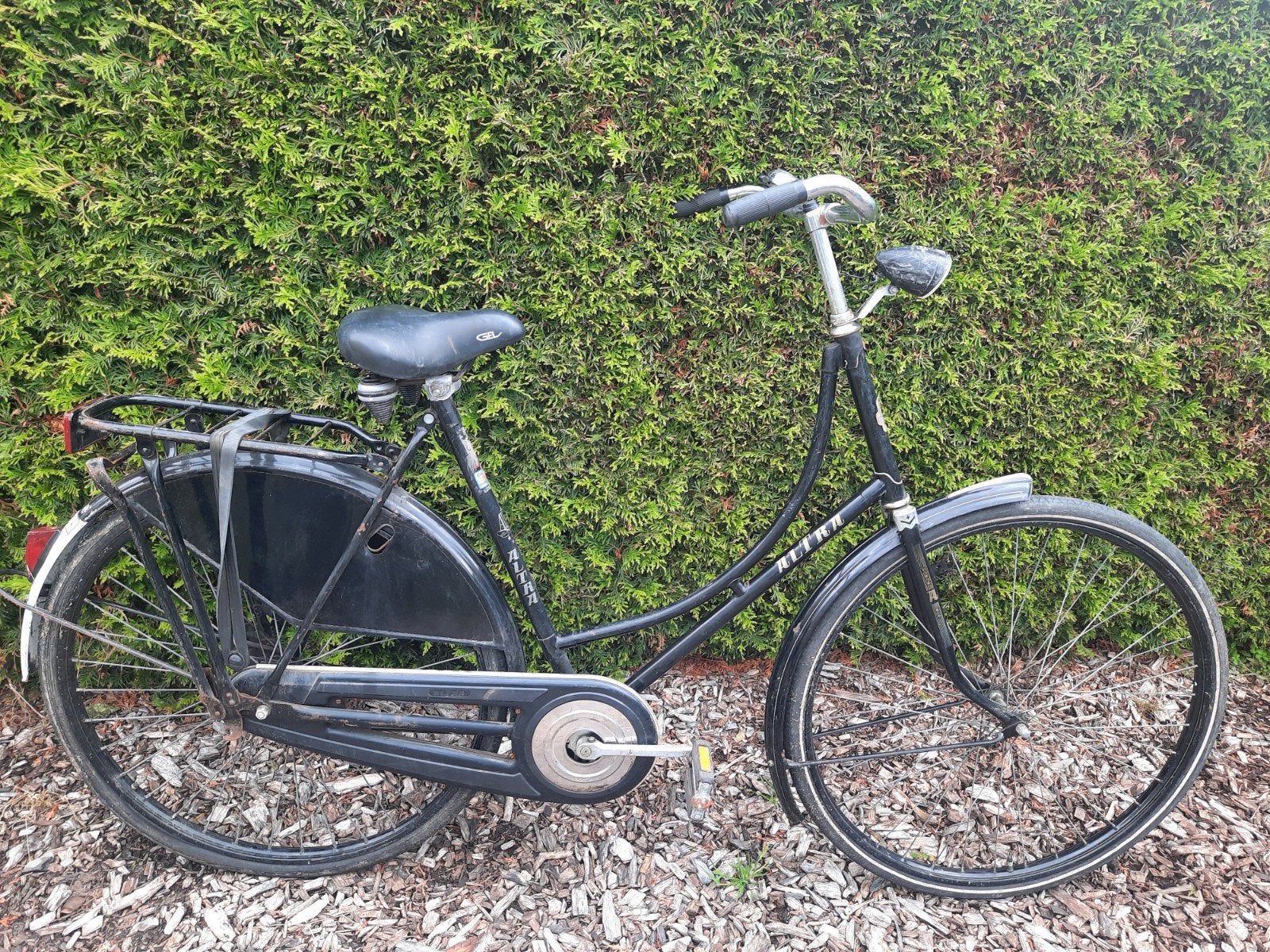 Werkende altra omafiets, 56 cm of meer, Ophalen, Gebruikt