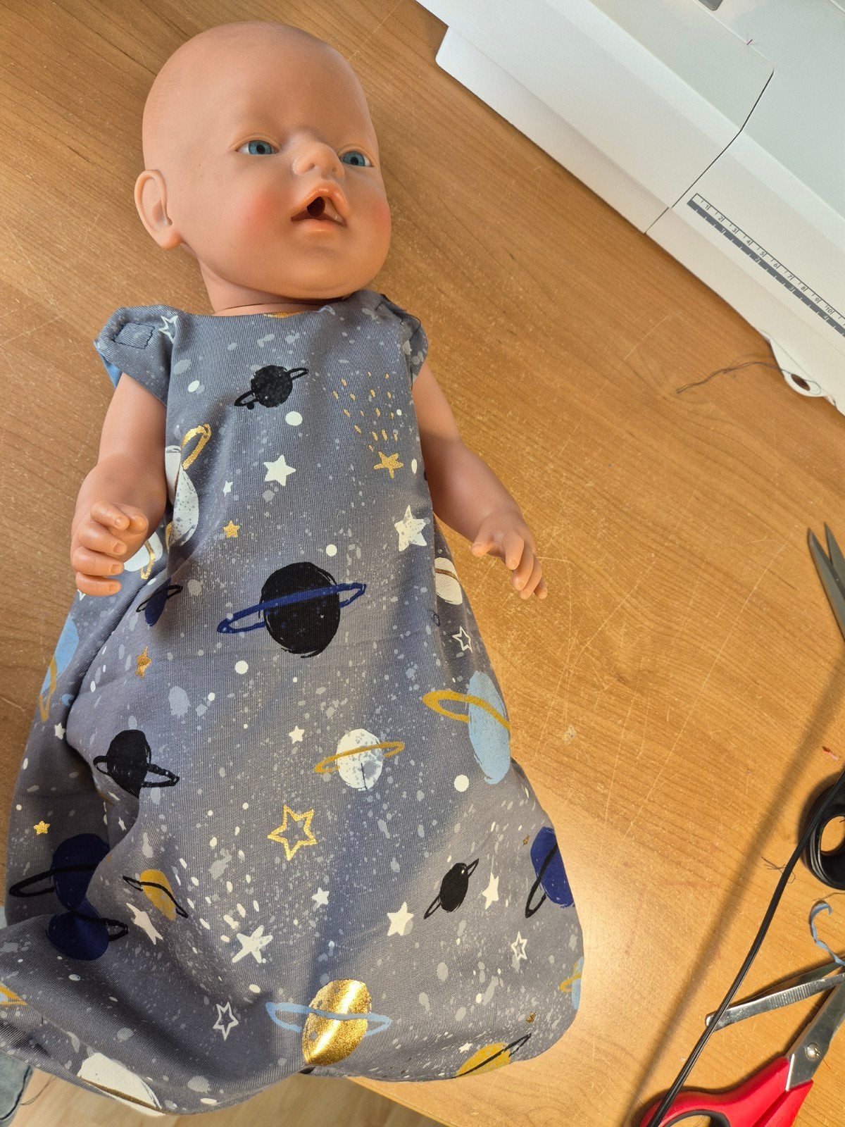 stoer slaapzakje voor (jongens) babypop, Ophalen of Verzenden, Nieuw, Babypop