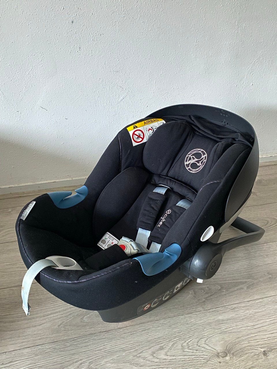 Cybex Aton M I-Size + Base M I-Size, Kinderen en Baby's, Autostoeltjes, Verstelbare rugleuning, Zo goed als nieuw, Isofix, 0 t/m 13 kg