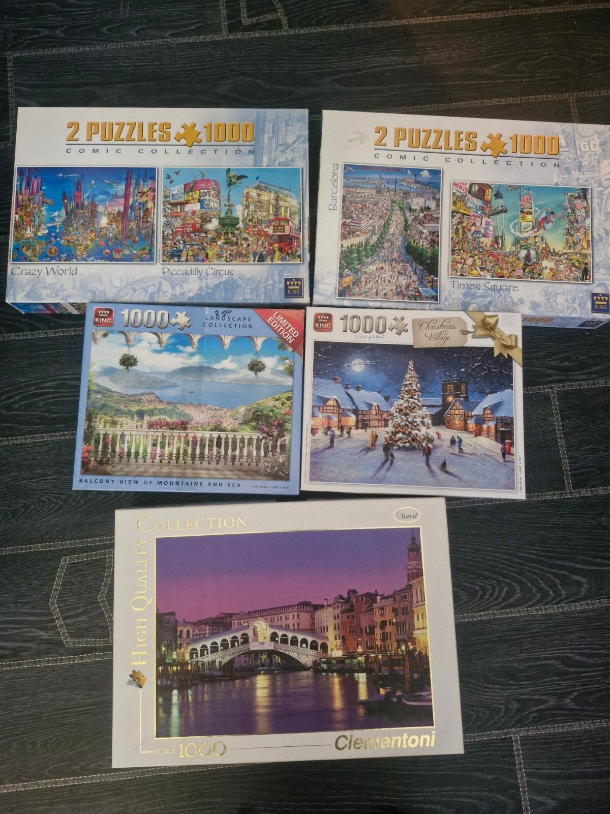 Verschillende legpuzzels, Ophalen of Verzenden, 500 t/m 1500 stukjes