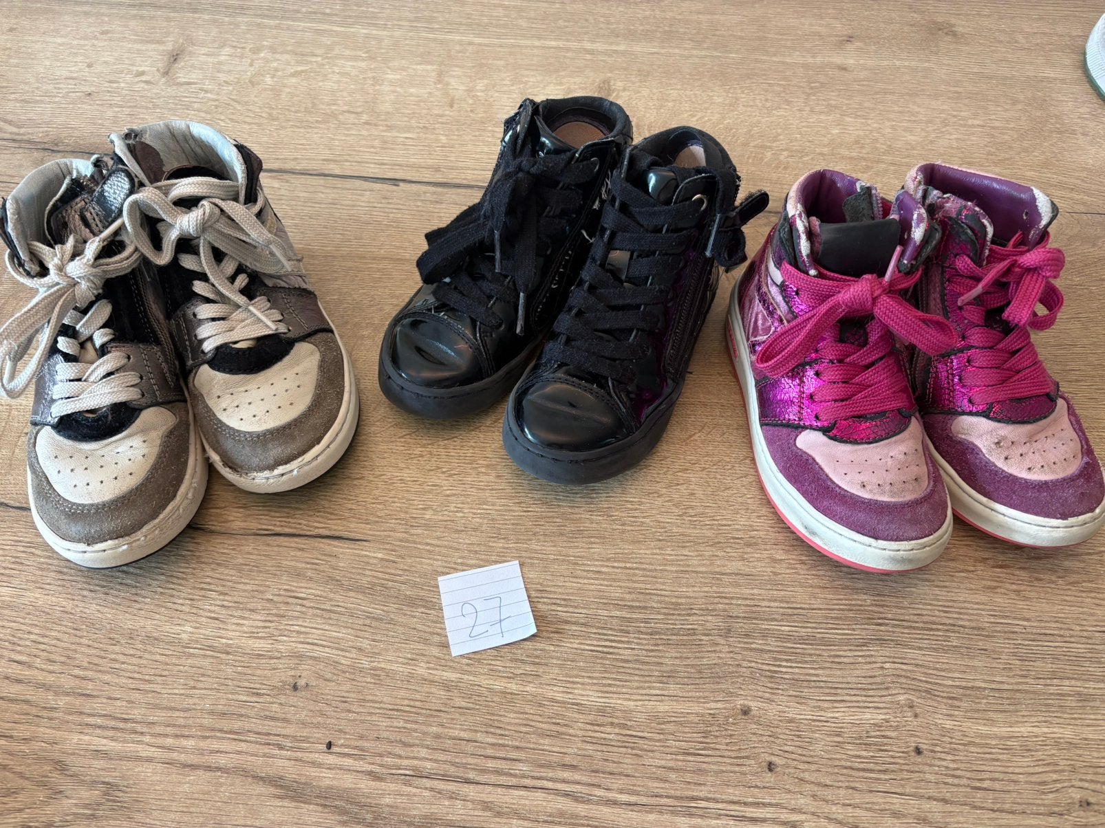 Meisjes schoenen maat 27, Ophalen of Verzenden, Gebruikt, Meisje, Schoentjes