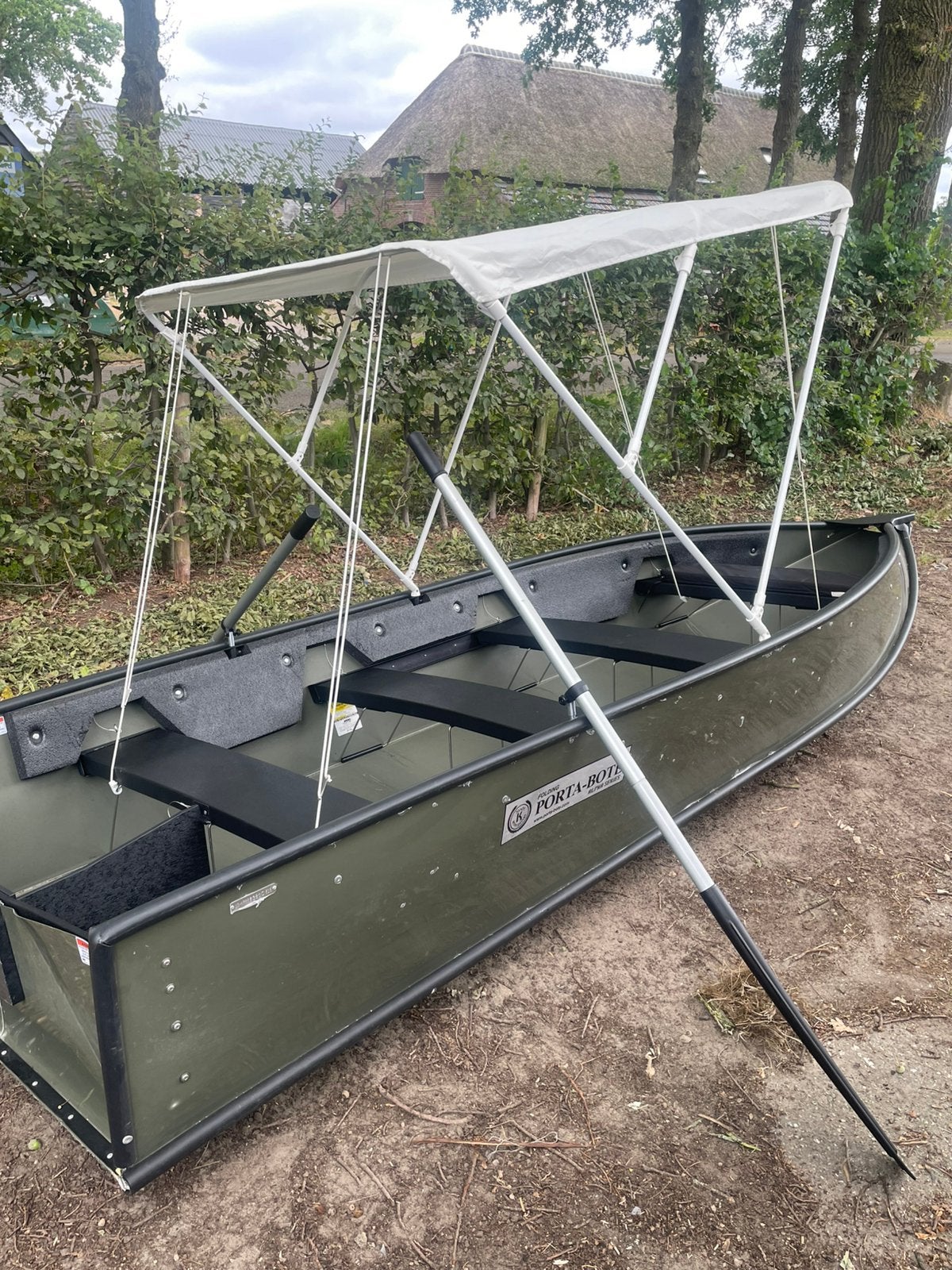 Vouwboot.   Porta. -   Bote.  14 ft  Zgan Vaarklaar, Ophalen, Zo goed als nieuw, Drie personen of meer, Kajak