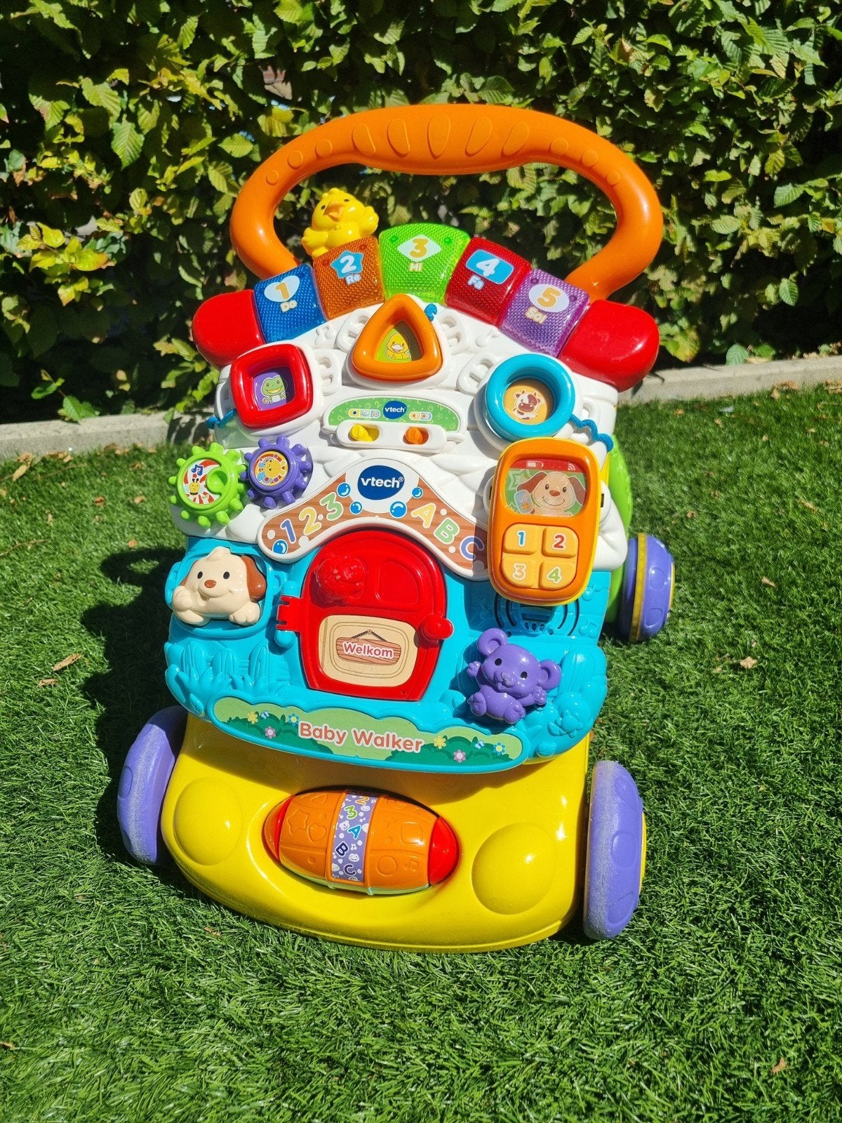 VTech 2 in 1 babywalker loopwagen, Ophalen, Gebruikt, 6 maanden tot 2 jaar