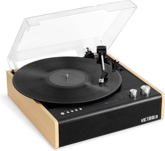 Victrola Platenspeler met Bluetooth en Ingebouwde Speakers, Ophalen, Zo goed als nieuw, Platenspeler, Overige merken