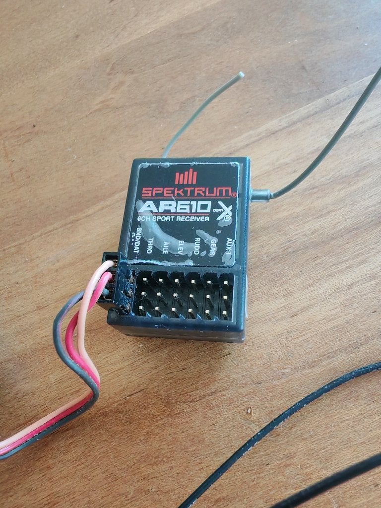 Spektrum AR610 6-kanaals Sport Ontvanger, Ophalen of Verzenden, Gebruikt, Overige schalen, Onderdeel