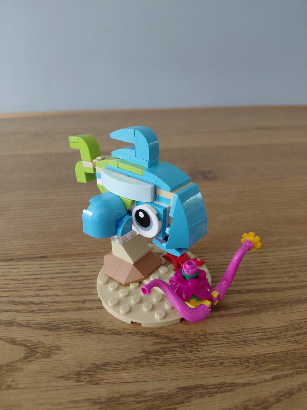 LEGO Creator 31128 Dolfijn en Schildpad (met boekjes, Ophalen of Verzenden, Zo goed als nieuw
