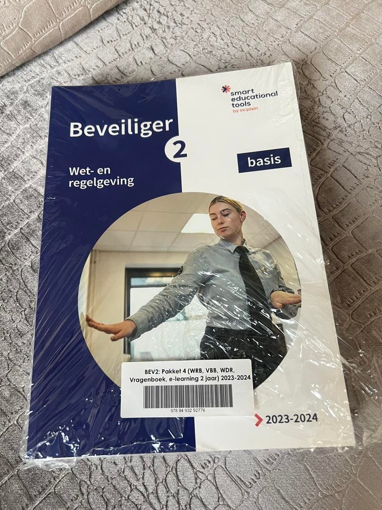 MBO 2- Beveiliging boeken NIEUW, Ophalen of Verzenden, Zo goed als nieuw, Overige niveaus