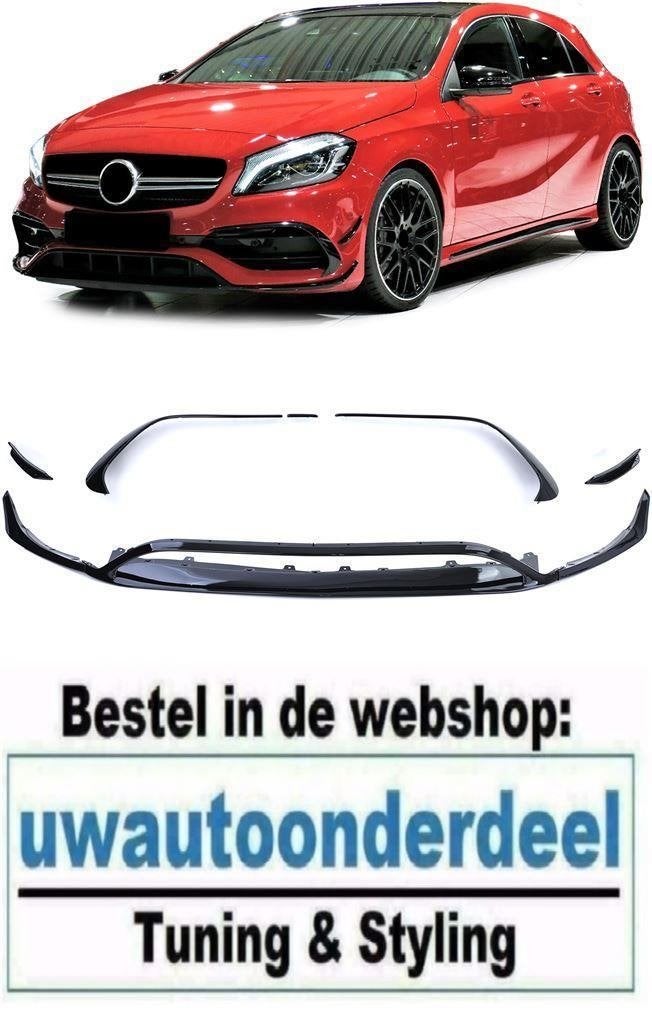 Spoiler Voorspoiler Splitter Voor MB A Klasse W176 AMG PACK
