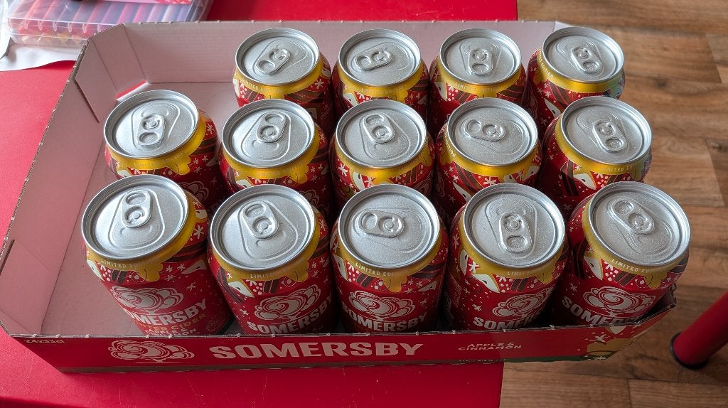 Somersby Cider appel/kaneel   14 blikjes, Ophalen, Nieuw, Overige typen, Overige merken