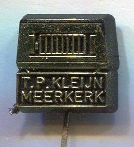T.P. Kleijn Meerkerk gaskachels plastic speldje ( W_505 ), Verzenden, Zo goed als nieuw, Merk, Speldje of Pin