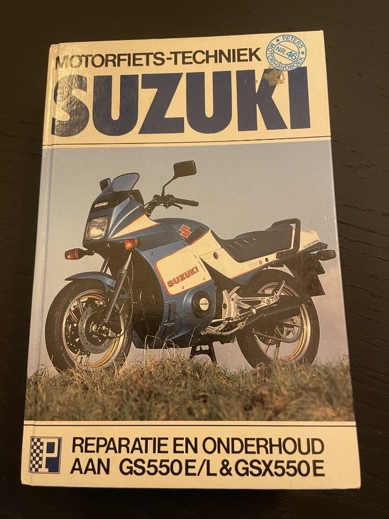 werkplaatshandboek SUZUKI GS550E & L en GSX550E; 15,75 euro, Ophalen of Verzenden, Suzuki