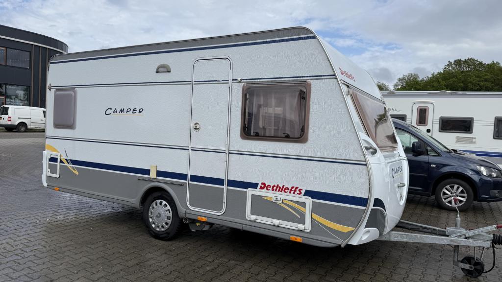 Dethleffs Camper 460 BD bouwjaar 2006 met voortent, Rondzit, Bedrijf, Overige typen, Tot en met 4