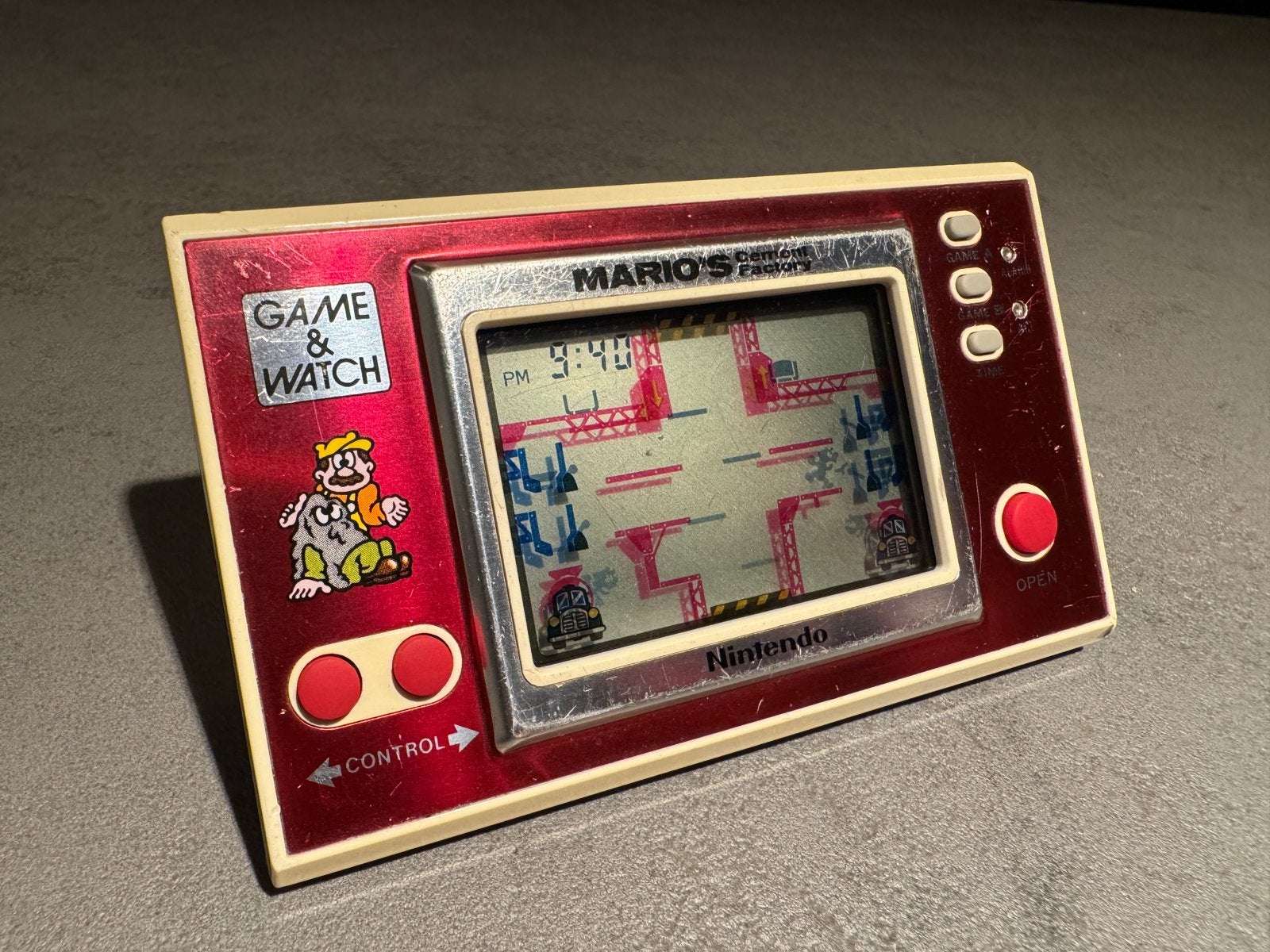 Nintendo Game & Watch | Mario’s Cement Factory, Ophalen, Gebruikt