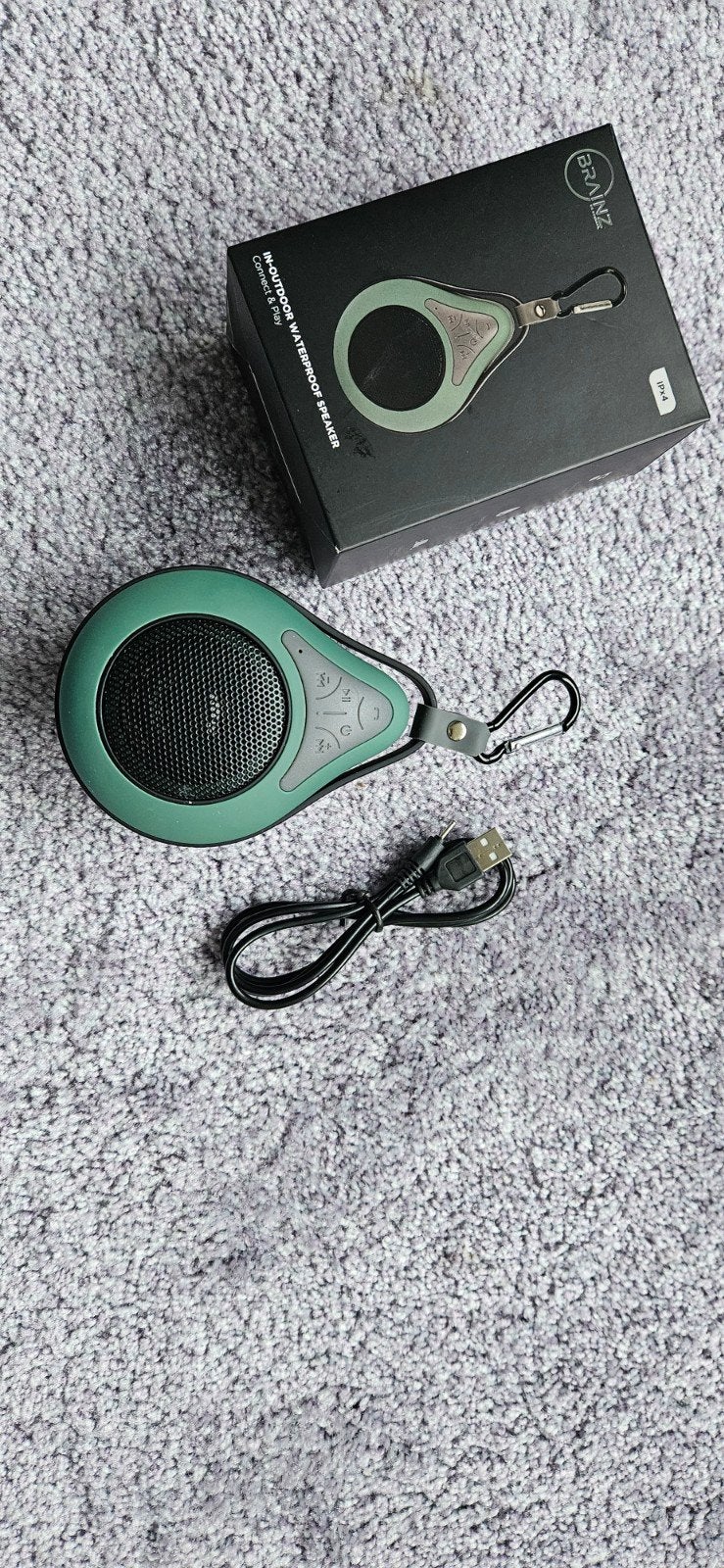 BRAINZ In-Outdoor Waterdichte Bluetooth Speaker, Audio, Tv en Foto, Luidsprekers, Overige merken, Bluetooth, Nieuw, Ophalen of Verzenden
