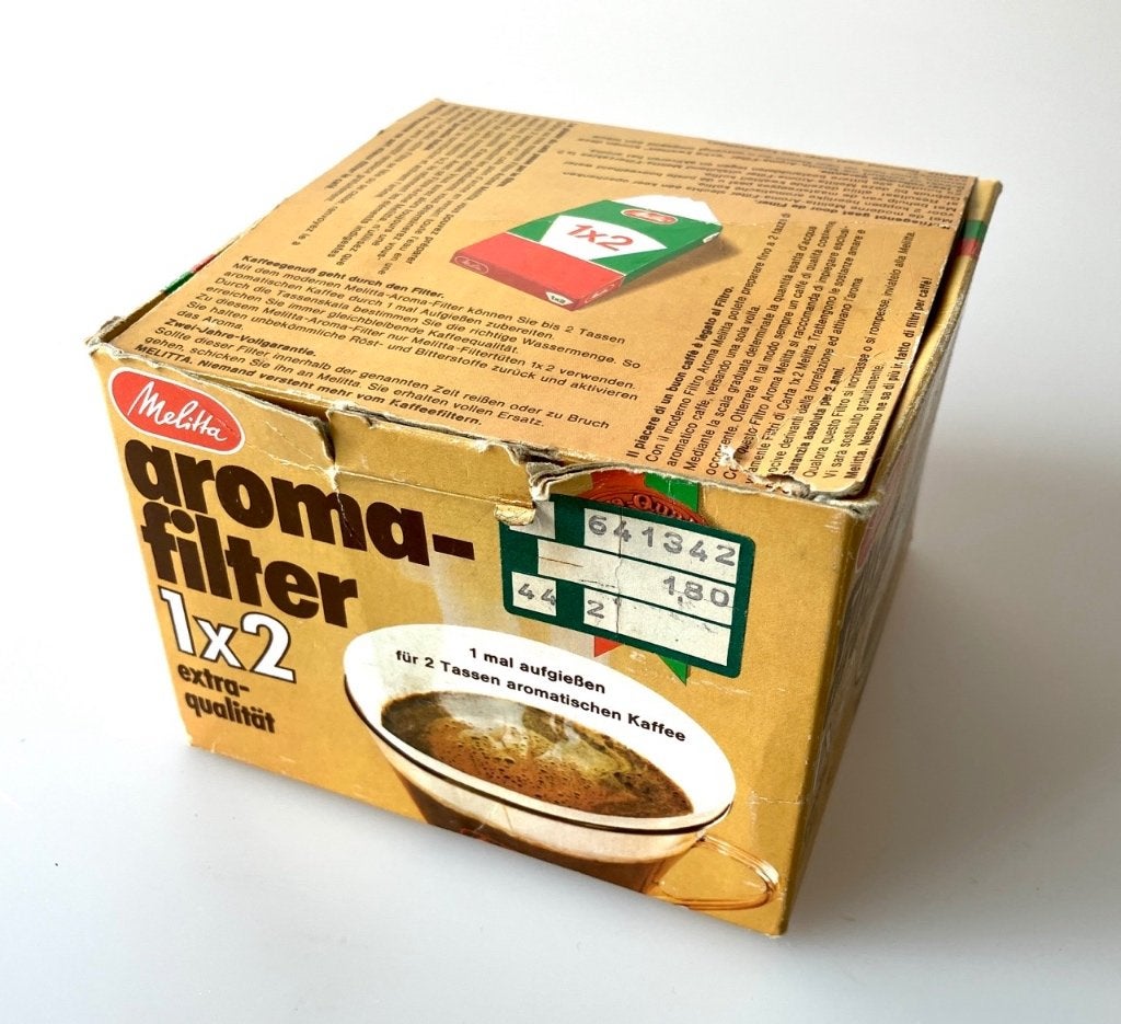 Vintage Melita koffiefilter - Jaren 70/80 - Nog in doos., Verzenden, Zo goed als nieuw