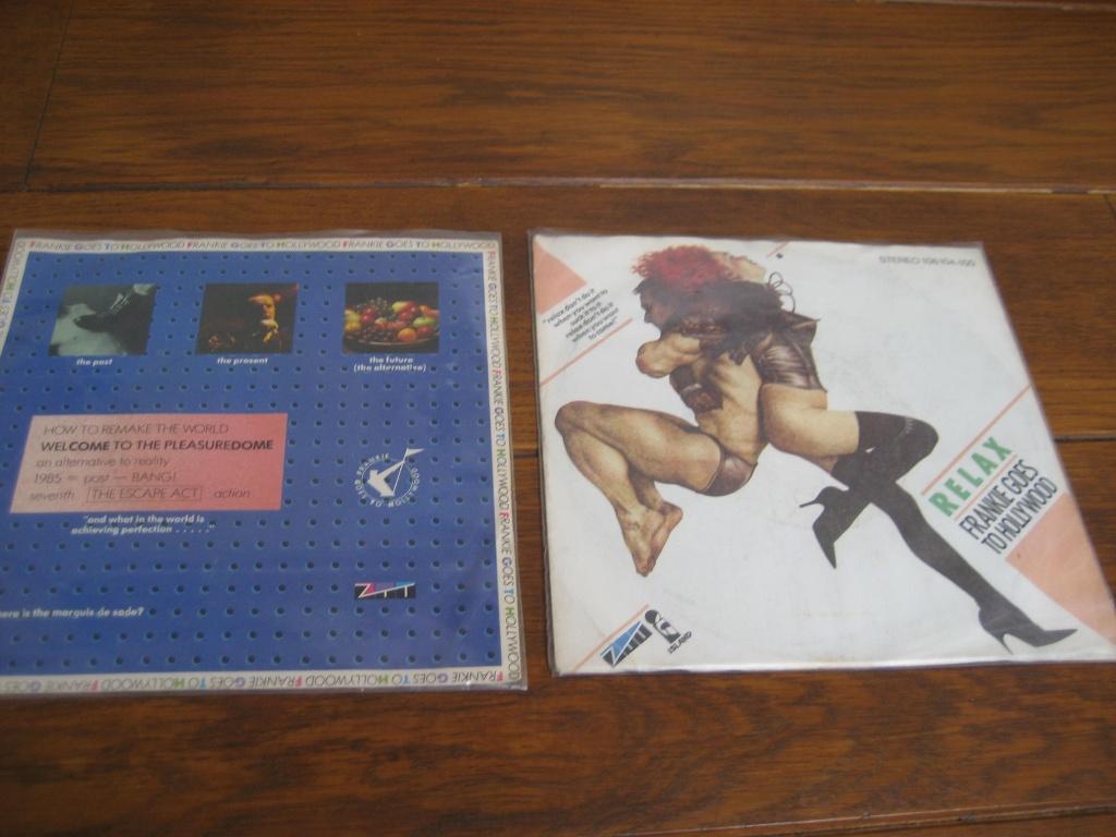 80s rock frankie goes to hollywood singles, Gebruikt, 7 inch, Ophalen of Verzenden, Rock en Metal