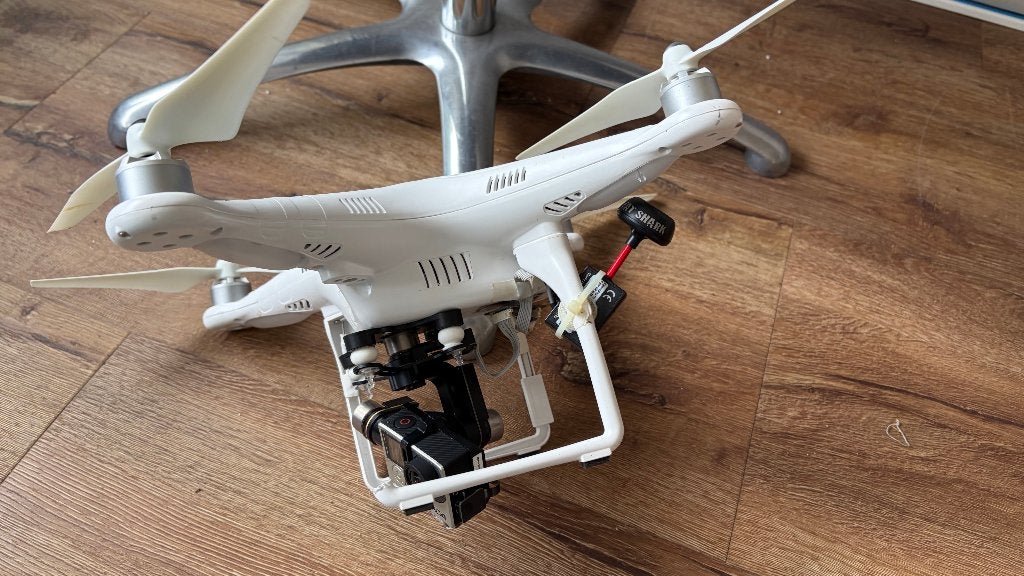 dji drone (First gen) Complete set,, Ophalen, Gebruikt, Cameradrone, Bediening via smartphone