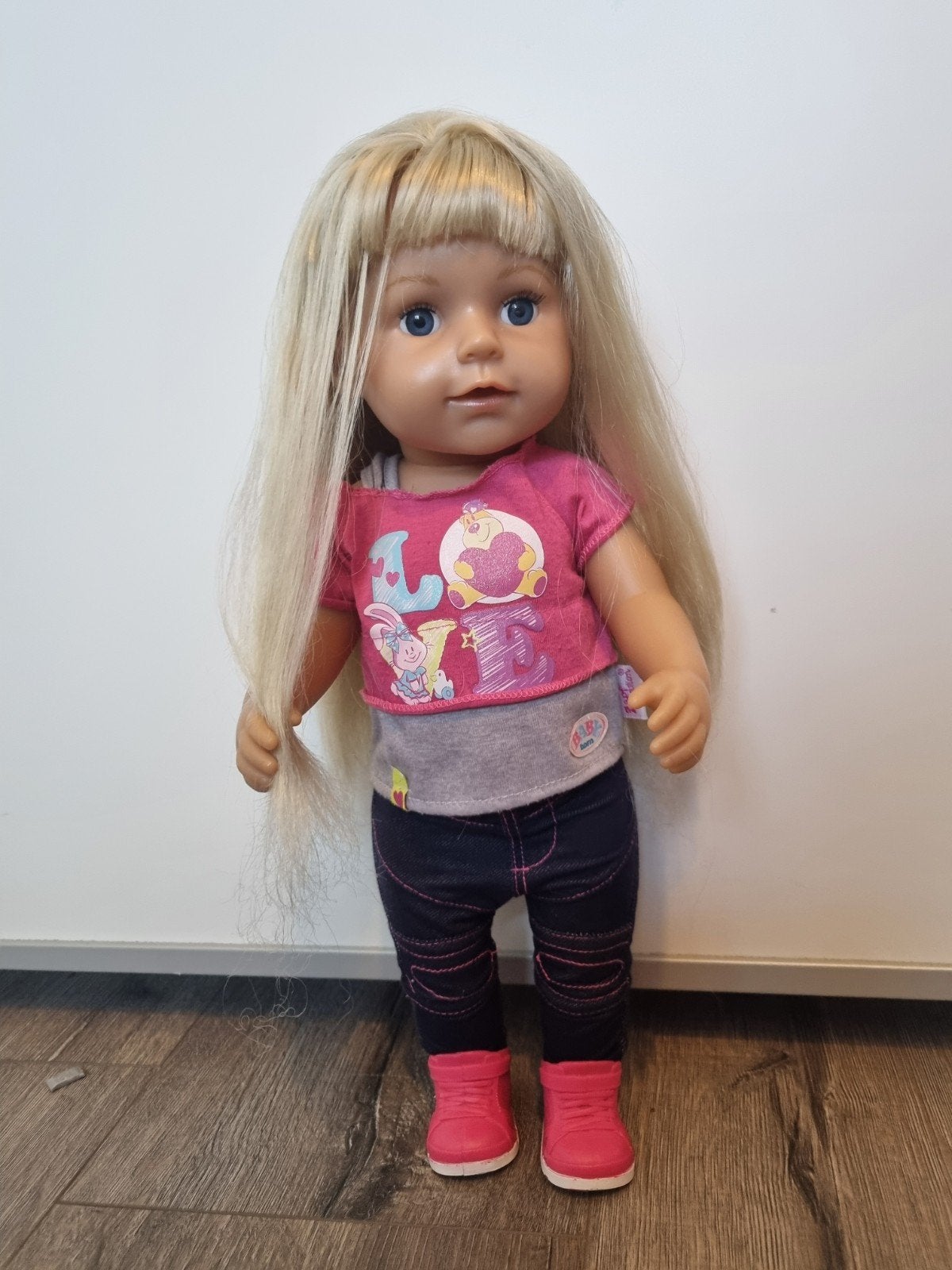 Baby Born pop met kleding en accessoires, Kinderen en Baby's, Speelgoed | Poppen, Ophalen of Verzenden