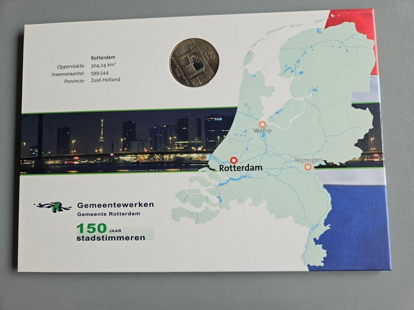 Luxe boekje Mooi Nederland 2005 Rotterdam zie beschrijving, Ophalen of Verzenden, Na 1940