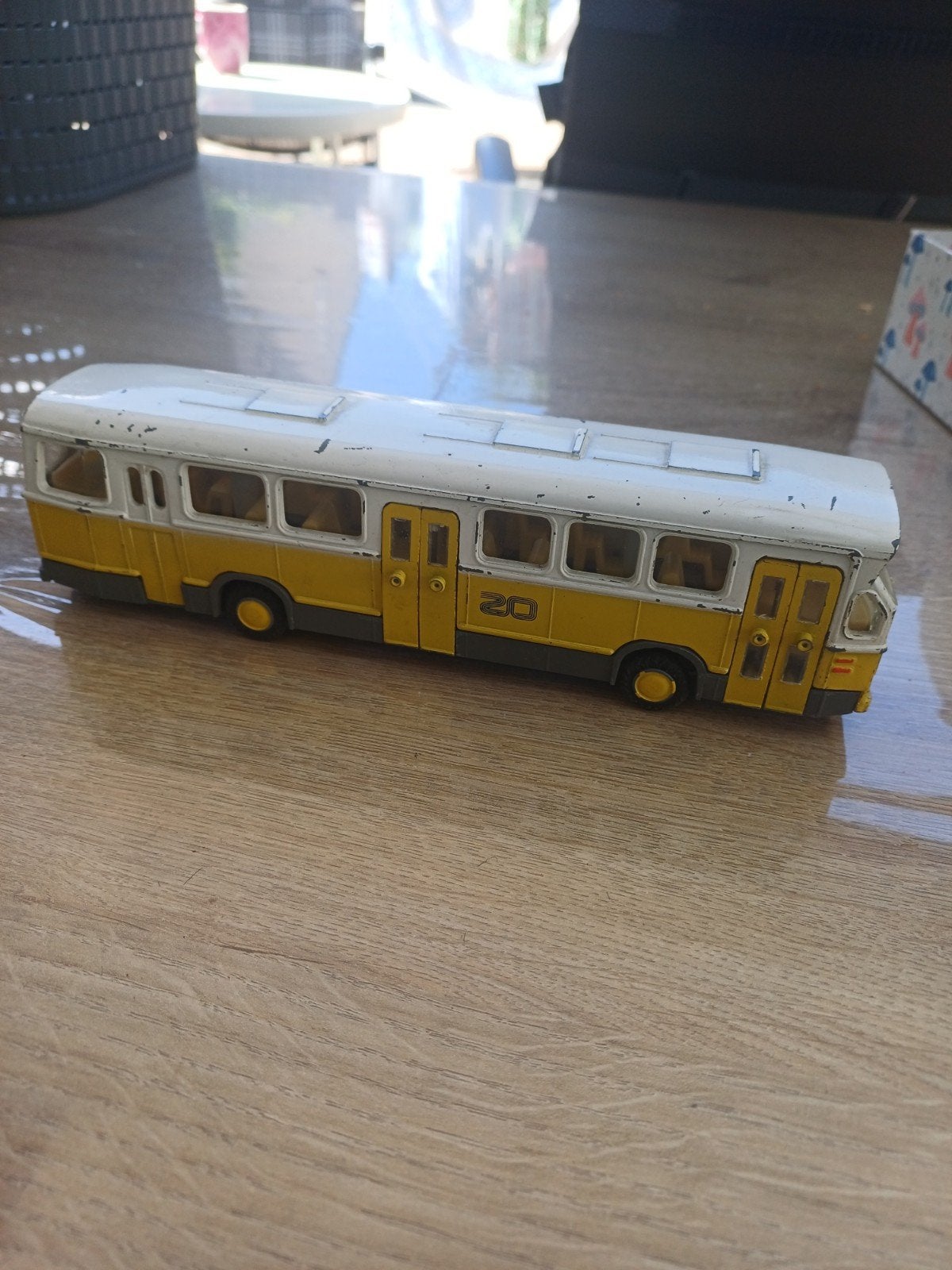 Daf Stadsbus Zuidooster 1968 - Lion Car (doos incompleet), Ophalen of Verzenden, Gebruikt