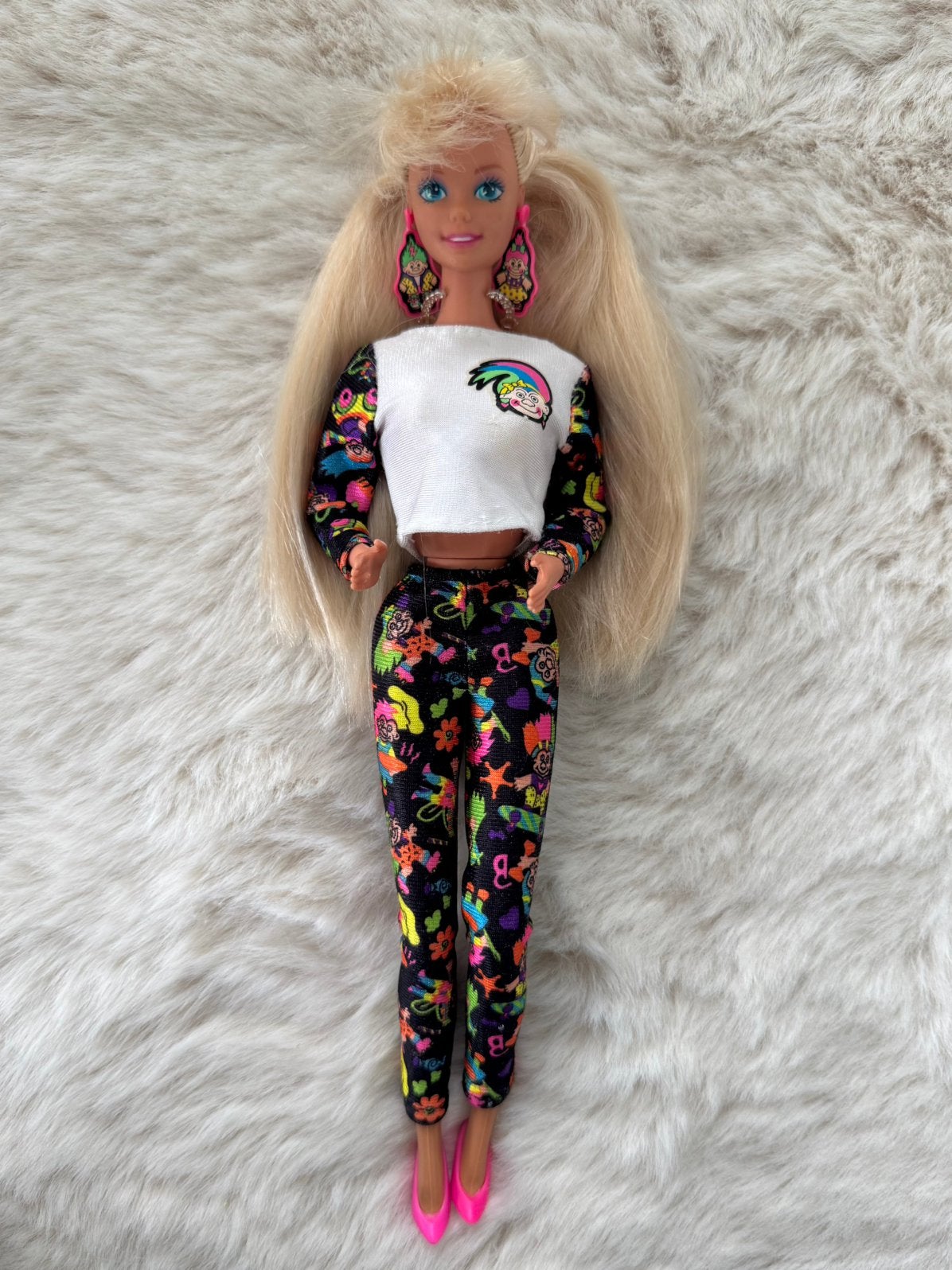 Barbie Troll Doll, Ophalen of Verzenden, Gebruikt, Pop