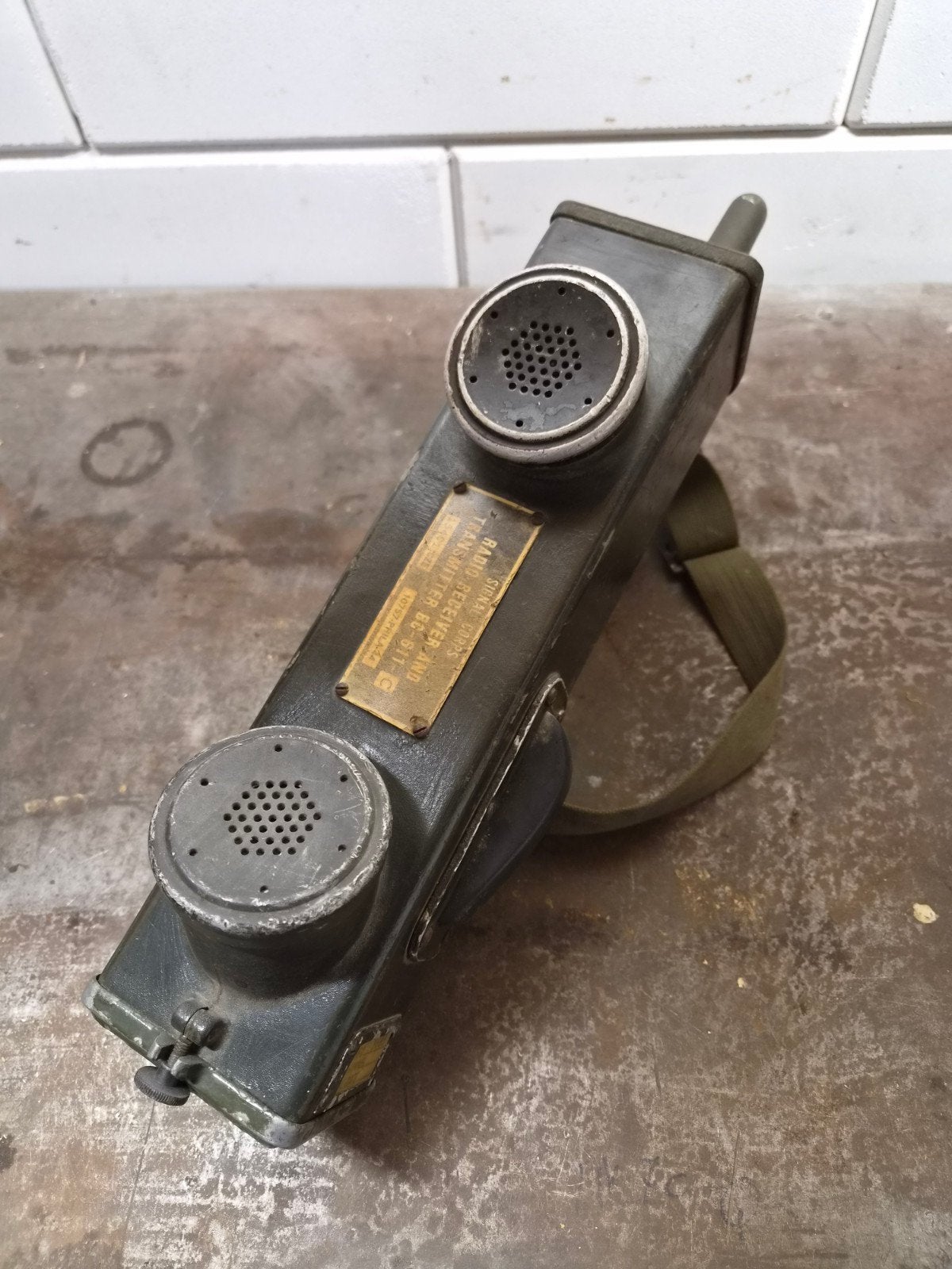 WW2 US BC-611-C Handie Talkie 1944, Ophalen of Verzenden, Landmacht, Amerika, Overige typen