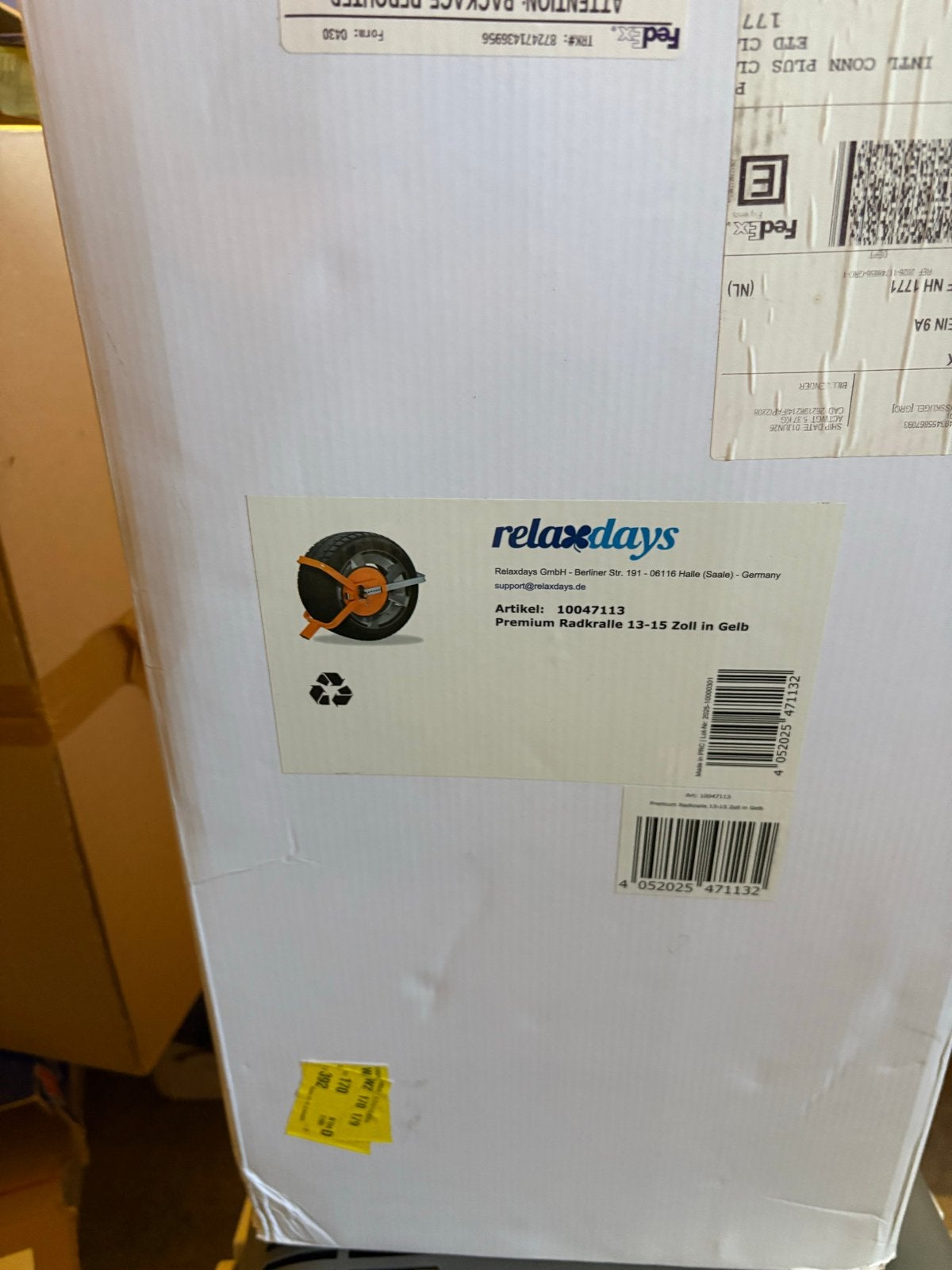 Nieuwe! Wielklem 13-15 inch, Ophalen, Nieuw