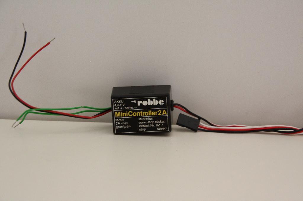 Robbe 8297 Mini Controller 2 A. Compleet. Nieuw., Ophalen of Verzenden, Nieuw