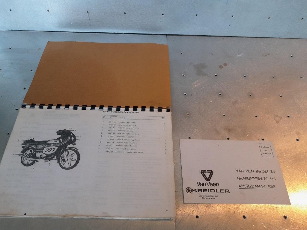 5 tal Kreidler boekjes, Ophalen, Gebruikt, Overige typen