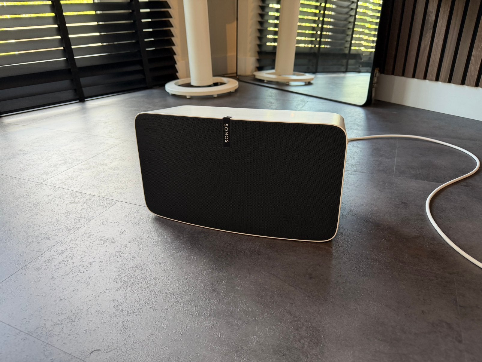 Sonos Play 5 gen2 wit, Audio, Tv en Foto, Luidsprekers, Ophalen, Zo goed als nieuw, Sonos
